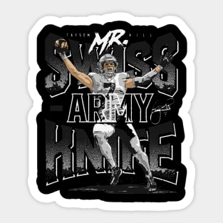 Taysom Hill New Orleans Swiss Army Knife Sticker